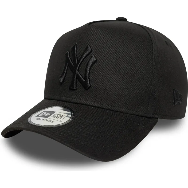 svart-bojd-keps-snapback-med-svart-logotyp-e-frame-league-essential-fran-new-york-yankees-mlb-av-new-era