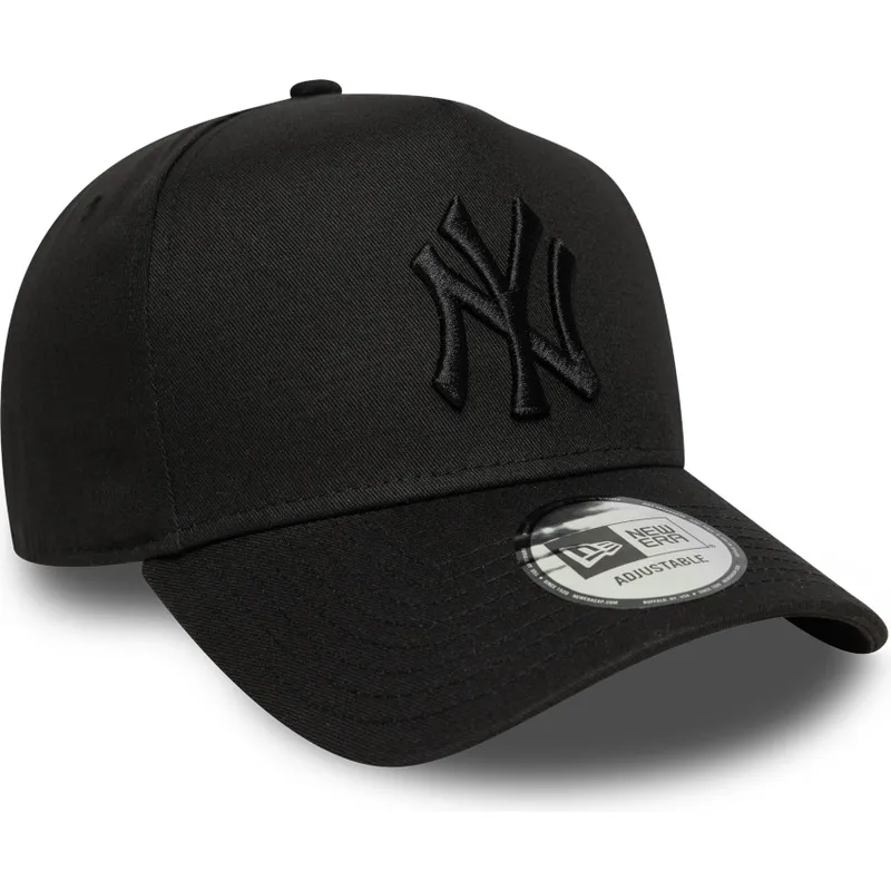 sapkak-ivelt-fekete-snapback-e-frame-league-essential-new-york-yankees-mlb-new-era