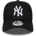 sapkak-ivelt-fekete-snapback-e-frame-league-essential-new-york-yankees-mlb-new-era