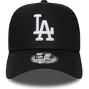 sapkak-ivelt-fekete-snapback-e-frame-league-essential-los-angeles-dodgers-mlb-new-era