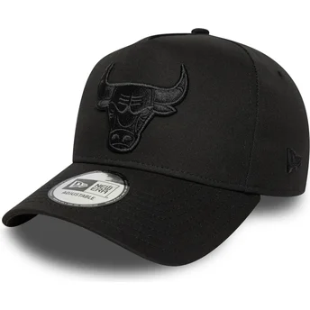 Sapkák ívelt fekete snapback E Frame Essential Chicago Bulls NBA New Era