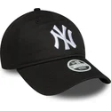 new-era-new-york-yankees-mlb-9twenty-league-essential-svart-justerbar-bojd-keps-for-kvinnor