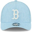 ljusbla-bojd-skarm-snapback-keps-9forty-m-crown-a-frame-cotton-weave-av-boston-red-sox-mlb-fran-new-era