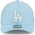 sapkak-ivelt-kek-snapback-9forty-m-crown-a-frame-cotton-weave-los-angeles-dodgers-mlb-new-era
