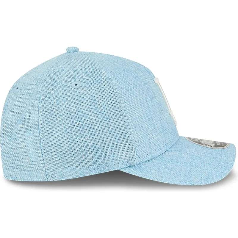 sapkak-ivelt-kek-snapback-9forty-m-crown-a-frame-cotton-weave-los-angeles-dodgers-mlb-new-era