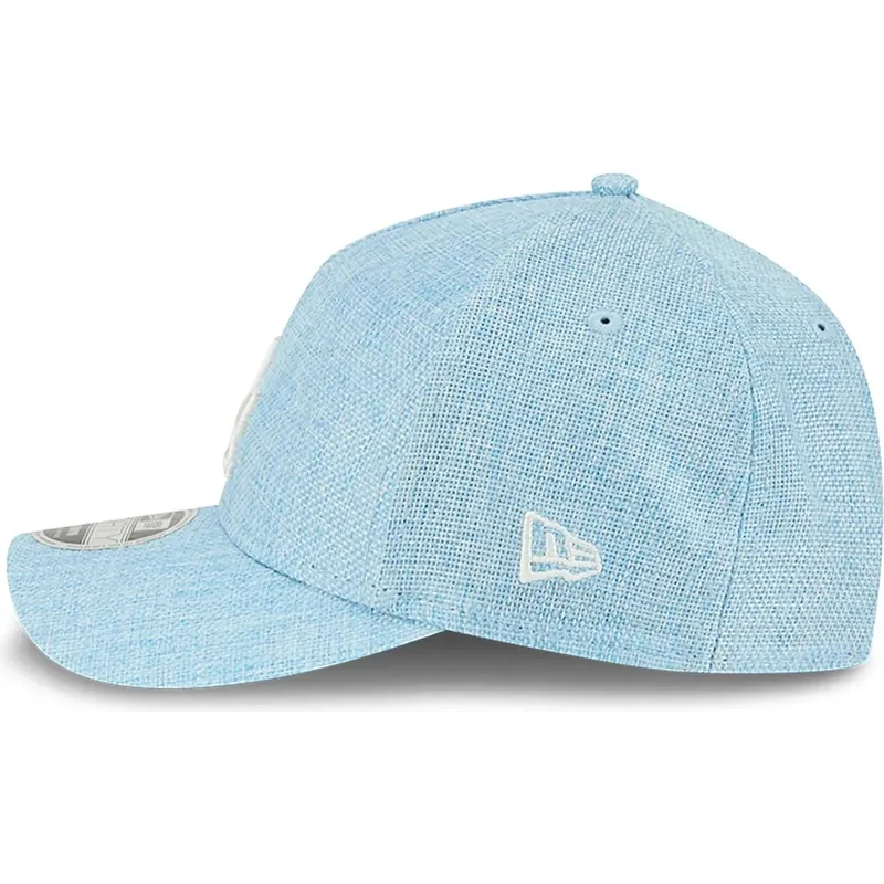 sapkak-ivelt-kek-snapback-9forty-m-crown-a-frame-cotton-weave-los-angeles-dodgers-mlb-new-era