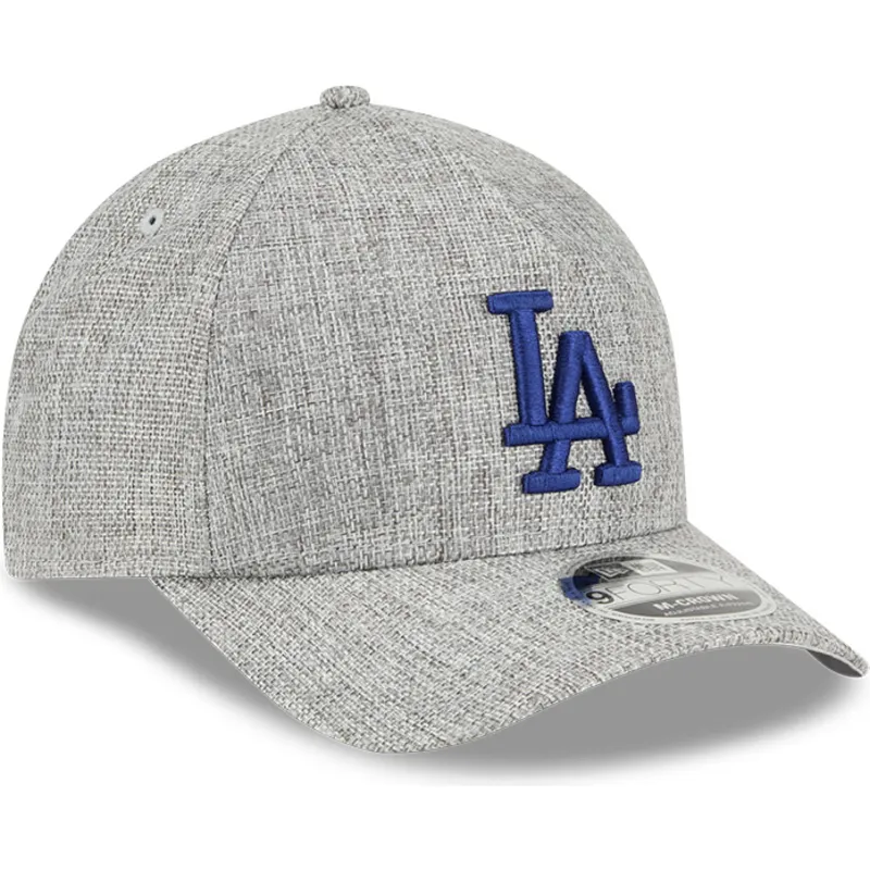 sapkak-ivelt-szurke-snapback-9forty-m-crown-a-frame-cotton-weave-los-angeles-dodgers-mlb-new-era