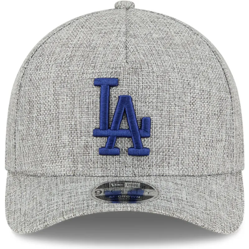 sapkak-ivelt-szurke-snapback-9forty-m-crown-a-frame-cotton-weave-los-angeles-dodgers-mlb-new-era