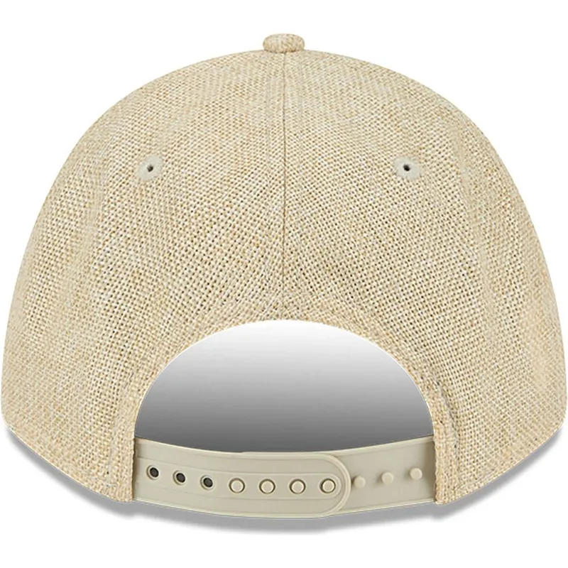 sapkak-ivelt-bezs-snapback-9forty-m-crown-a-frame-cotton-weave-los-angeles-dodgers-mlb-new-era