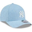 sapkak-ivelt-kek-snapback-9forty-m-crown-a-frame-cotton-weave-new-york-yankees-mlb-new-era