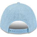 new-era-curved-brim-9forty-m-crown-a-frame-cotton-weave-new-york-yankees-mlb-light-blue-snapback-cap