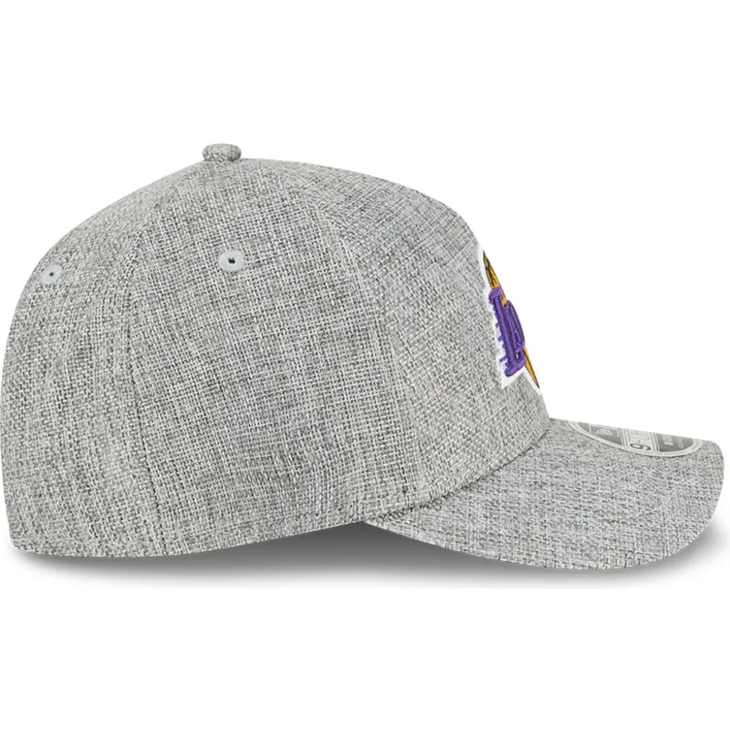 sapkak-ivelt-szurke-snapback-9forty-m-crown-a-frame-cotton-weave-los-angeles-lakers-nba-new-era