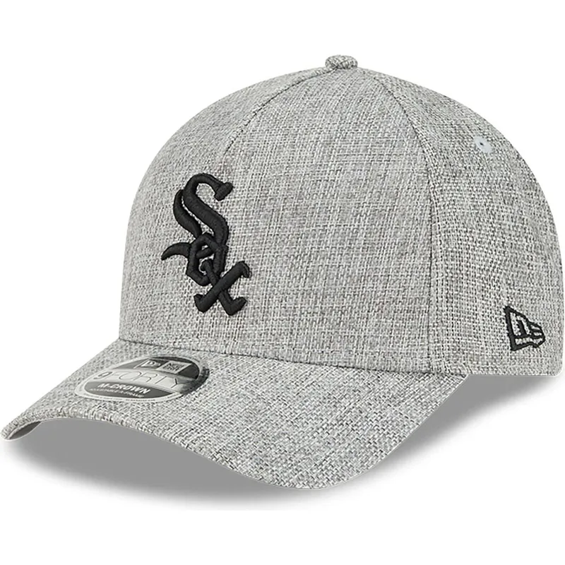 sapkak-ivelt-szurke-snapback-9forty-m-crown-a-frame-cotton-weave-chicago-white-sox-mlb-new-era