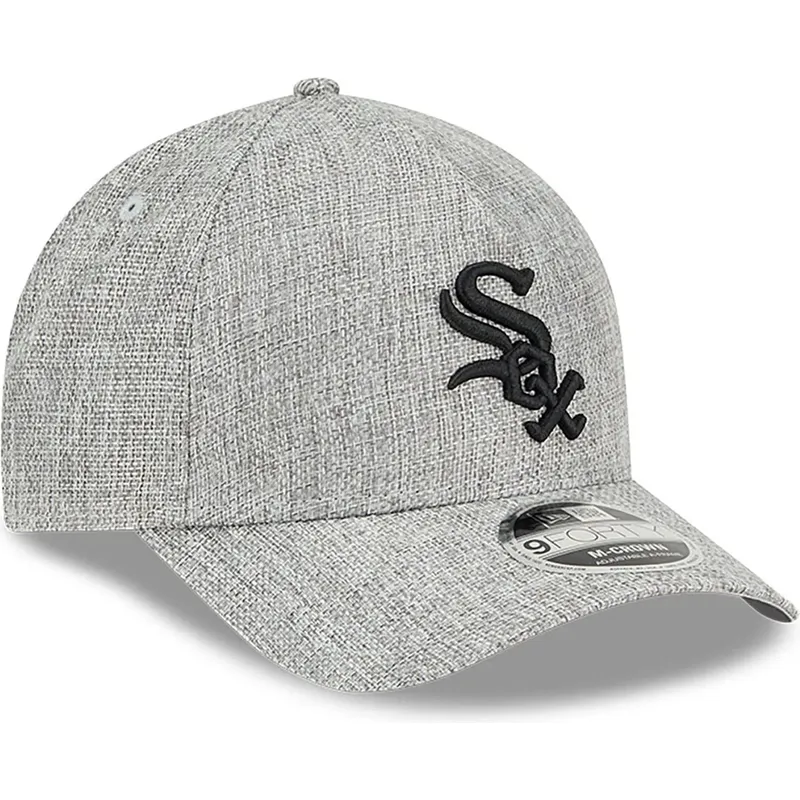 sapkak-ivelt-szurke-snapback-9forty-m-crown-a-frame-cotton-weave-chicago-white-sox-mlb-new-era