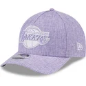 sapkak-ivelt-lila-snapback-9forty-m-crown-a-frame-cotton-weave-los-angeles-lakers-nba-new-era