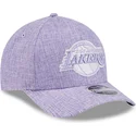 sapkak-ivelt-lila-snapback-9forty-m-crown-a-frame-cotton-weave-los-angeles-lakers-nba-new-era