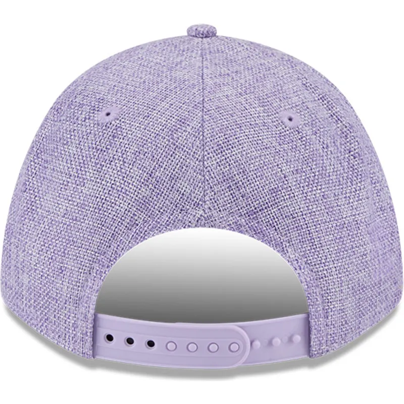 sapkak-ivelt-lila-snapback-9forty-m-crown-a-frame-cotton-weave-los-angeles-lakers-nba-new-era