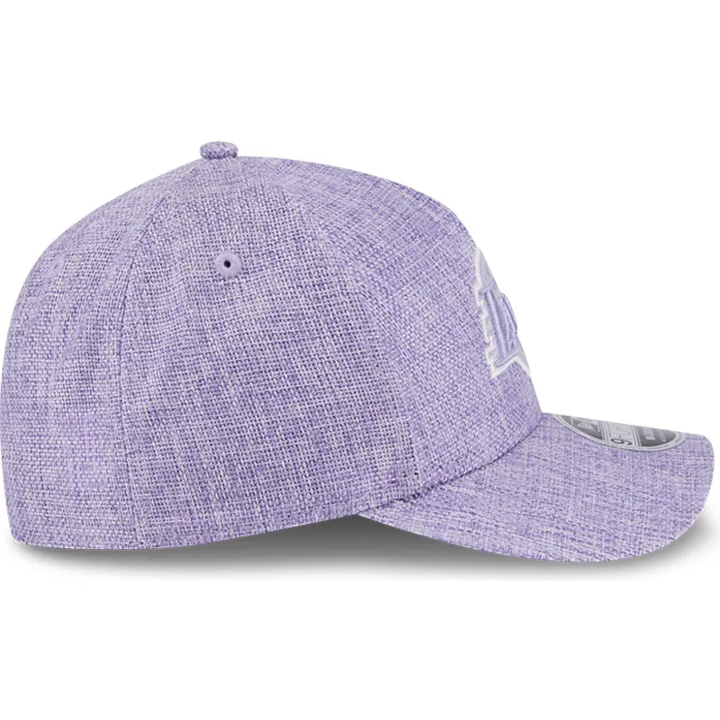 sapkak-ivelt-lila-snapback-9forty-m-crown-a-frame-cotton-weave-los-angeles-lakers-nba-new-era