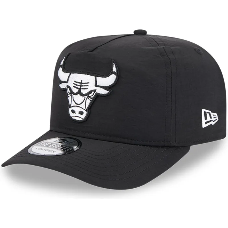 sapkak-ivelt-fekete-allithato-golfer-everyday-nylon-chicago-bulls-nba-new-era