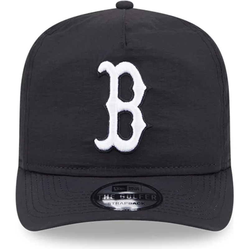 sapkak-ivelt-fekete-allithato-golfer-everyday-nylon-boston-red-sox-mlb-new-era