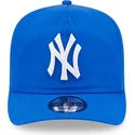 blaue-verstellbare-gebogene-kappe-golfer-everyday-nylon-von-new-york-yankees-mlb-von-new-era