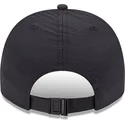 schwarze-verstellbare-golfer-everyday-nylon-kappe-mit-gebogenem-schirm-der-los-angeles-dodgers-mlb-von-new-era