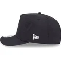 schwarze-verstellbare-golfer-everyday-nylon-kappe-mit-gebogenem-schirm-der-los-angeles-dodgers-mlb-von-new-era