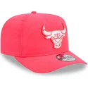 cap-ivelt-roza-reguliruema-lenta-golfer-everyday-nylon-chicago-bulls-nba-new-era