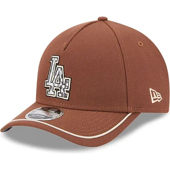 Cap ívelt кафяв снапбек 9FORTY M-Crown A Frame Motorsport Los Angeles Dodgers MLB New Era