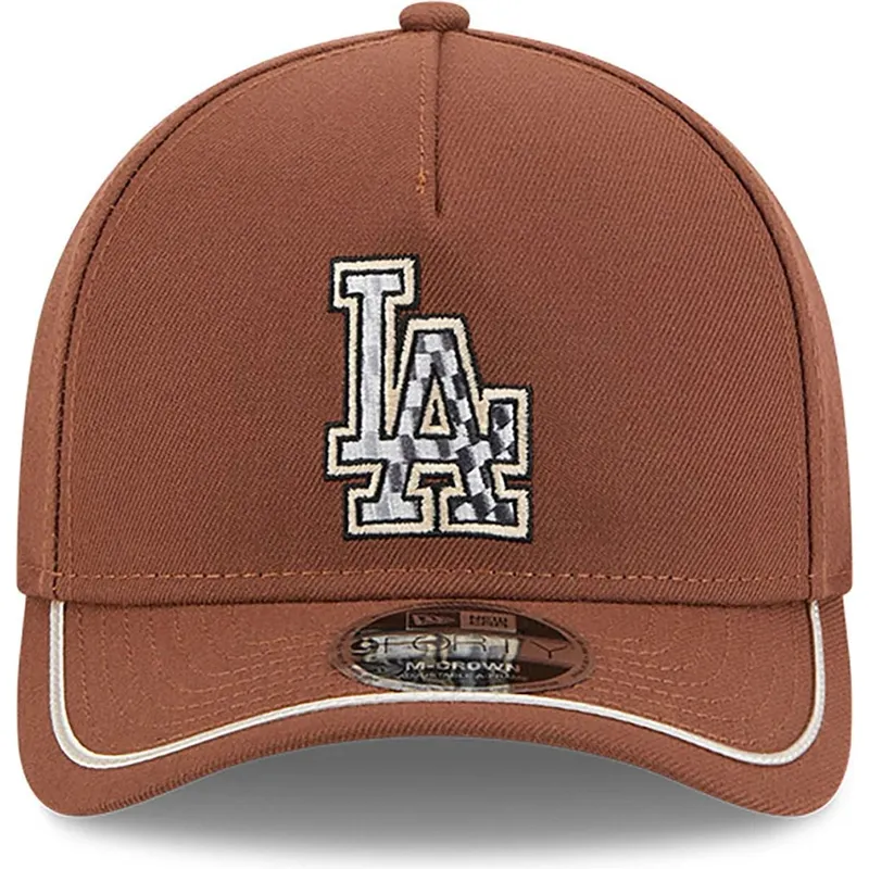 sapkak-ivelt-barna-snapback-9forty-m-crown-a-frame-motorsport-los-angeles-dodgers-mlb-new-era