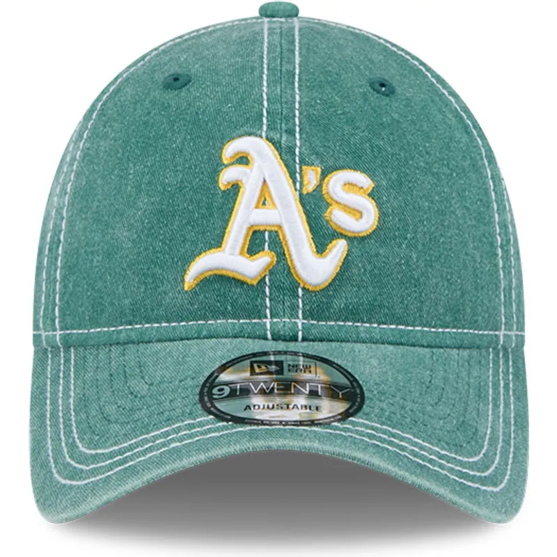 sapkak-ivelt-zold-allithato-9twenty-washed-contrast-oakland-athletics-mlb-new-era