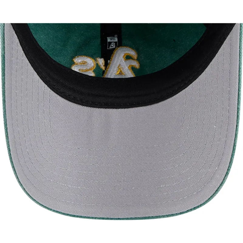 sapkak-ivelt-zold-allithato-9twenty-washed-contrast-oakland-athletics-mlb-new-era