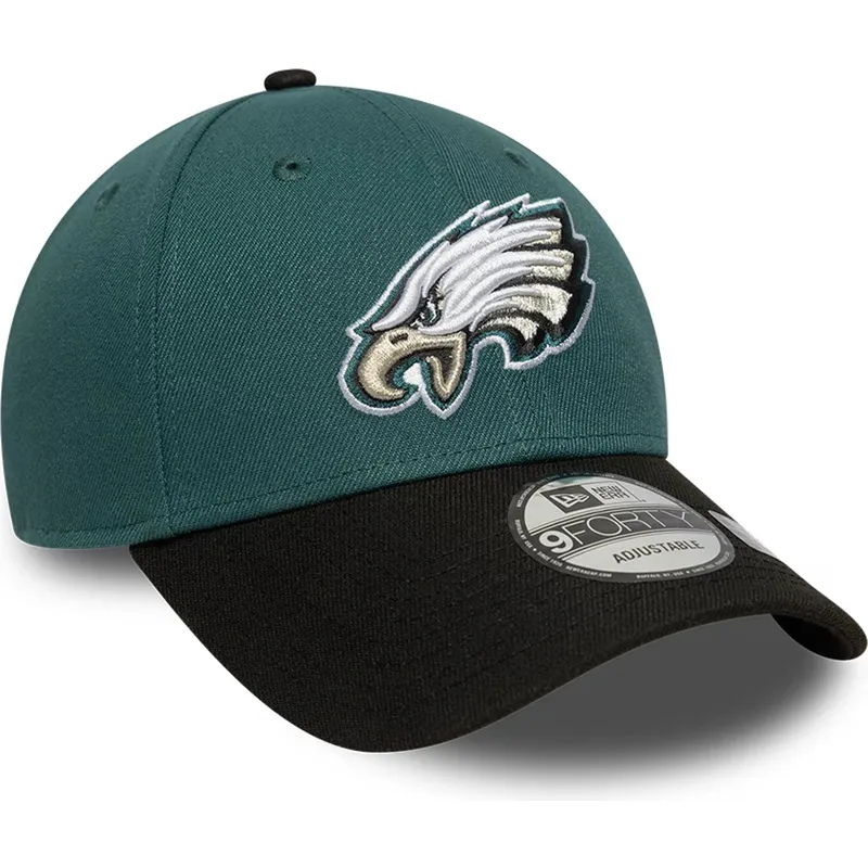 sapkak-ivelt-zold-allithato-9forty-the-league-philadelphia-eagles-nfl-new-era
