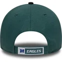 new-era-curved-brim-9forty-the-league-philadelphia-eagles-nfl-adjustable-cap-verstellbar-grun-und-schwarz