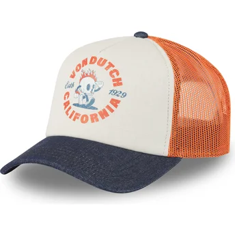 Sapkák ívelt többszínű snapback , CREW22 Von Dutch