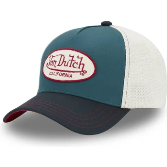 Sapkák ívelt kék snapback TERRY06 Von Dutch