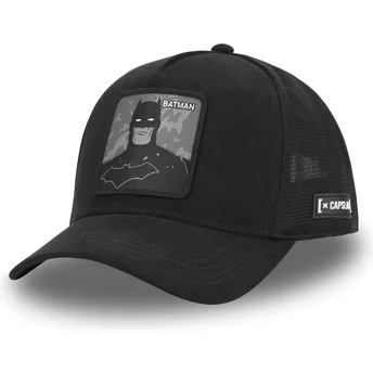 Schwarze Batman DC8 DAR DC Comics Trucker-Kappe von Capslab