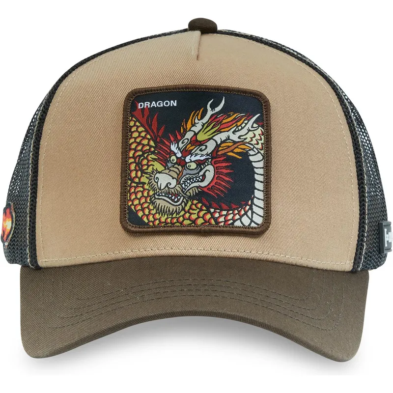 trucker-cap-braun-drache-dra-beasts-von-capslab