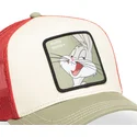 capslab-bugs-bunny-loo11-bug1-looney-tunes-beige-red-and-green-trucker-hat