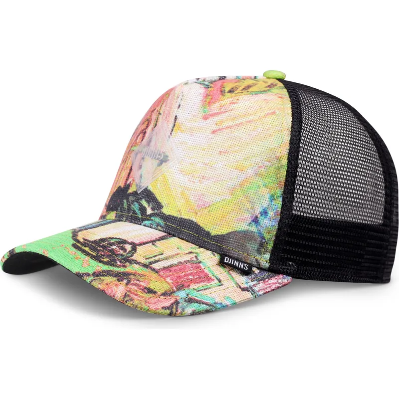 mehrfarbige-trucker-cap-hft-painting-von-djinns