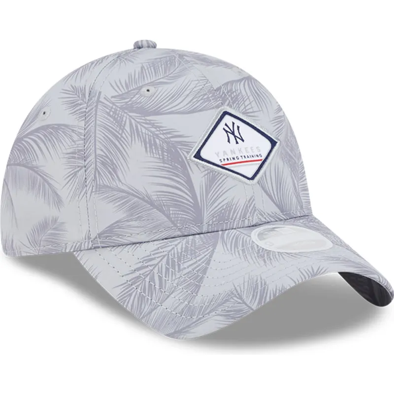 sapkak-ivelt-szurke-allithato-9twenty-leaf-open-back-spring-training-fan-pack-2025-new-york-yankees-mlb-new-era