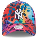 new-york-yankees-mlb-new-era-9twenty-spots-spring-training-fan-pack-2025-verstellbare-mehrfarbige-damen-cap