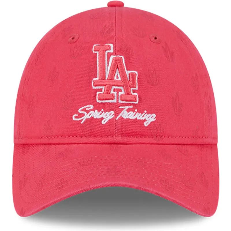 sapkak-ivelt-rozsaszin-allithato-9twenty-pattern-spring-training-fan-pack-2025-los-angeles-dodgers-mlb-new-era
