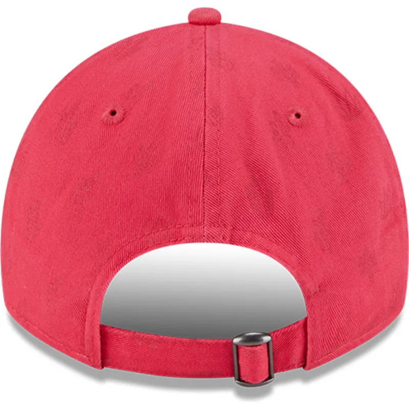 justerbar-rosa-kurvad-keps-for-dam-9twenty-pattern-spring-training-fan-pack-2025-fran-los-angeles-dodgers-mlb-av-new-era