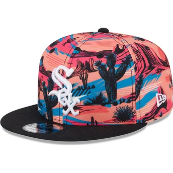 Καπέλο με ίσιο γείσο πολύχρωμο snapback 9FIFTY Printed...