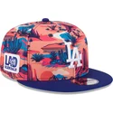 sapkak-lapos-tobbszinu-snapback-9fifty-printed-spring-training-fan-pack-2025-los-angeles-dodgers-mlb-new-era