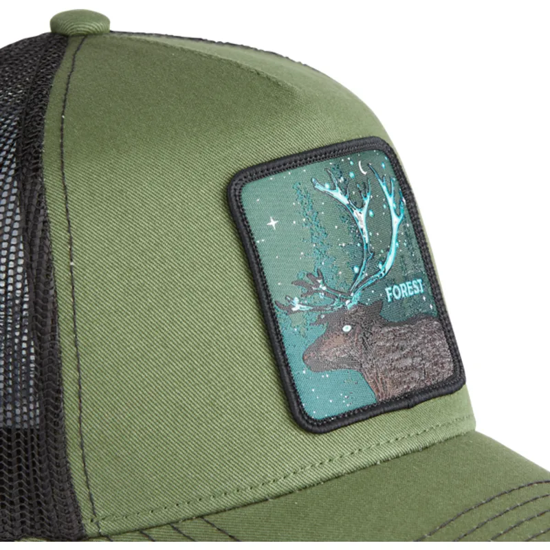 sapkak-ivelt-zold-snapback-forest-for2-szarvas-mitikus-lenyek-capslab