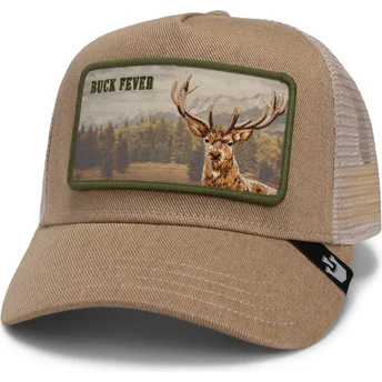 Καφέ καπέλο φορτηγατζή ελάφι Buck Fever Wild Heart The...