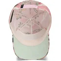 goorin-bros-die-farm-rosa-snapback-kappe-mit-gebogenem-schirm-flamingo-floater-randy-souse-git-salty-rim