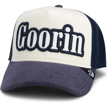 Sapkák ívelt sötétkék snapback Flavor Wordmark French Terry The Farm Goorin Bros.